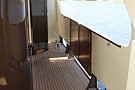 Яхта моторная Наяда индивидуальной постройки - палуба фото № 6
